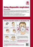Using Disposable Respirators A3 Poster product image