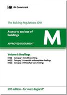 Approved Document M - Volume 1: Access to and use of buildings: Dwellings product image