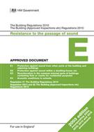 Approved Document E - Resistance to the passage of sound product image