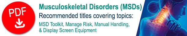 Musculoskeletal Disorders MSDs promotoinal catalogue PDF