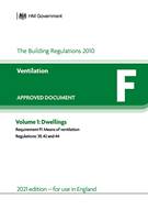 Approved document F - Ventilation - Volume 1: Dwellings product image
